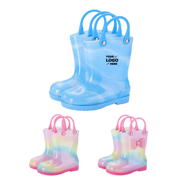 Toddler-Kids Waterproof Rain Boots