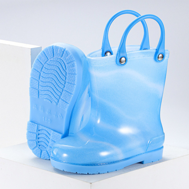 Toddler-Kids Waterproof Rain Boots
