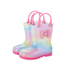 Toddler-Kids Waterproof Rain Boots