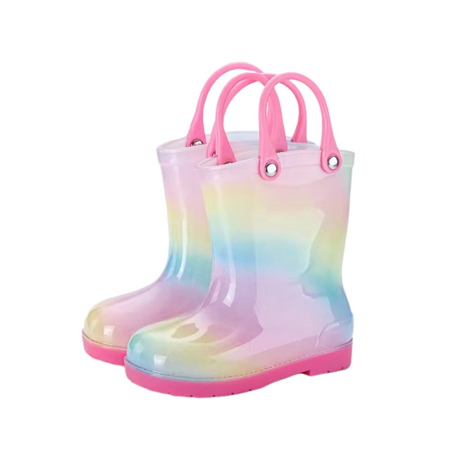 Toddler-Kids Waterproof Rain Boots