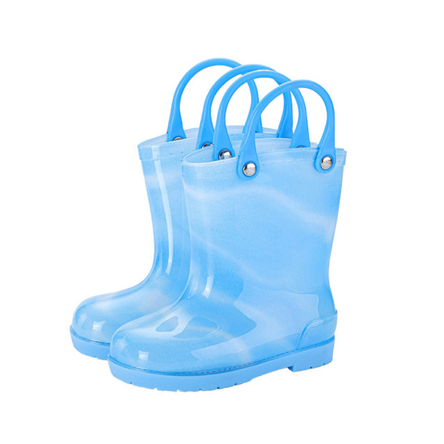 Toddler-Kids Waterproof Rain Boots