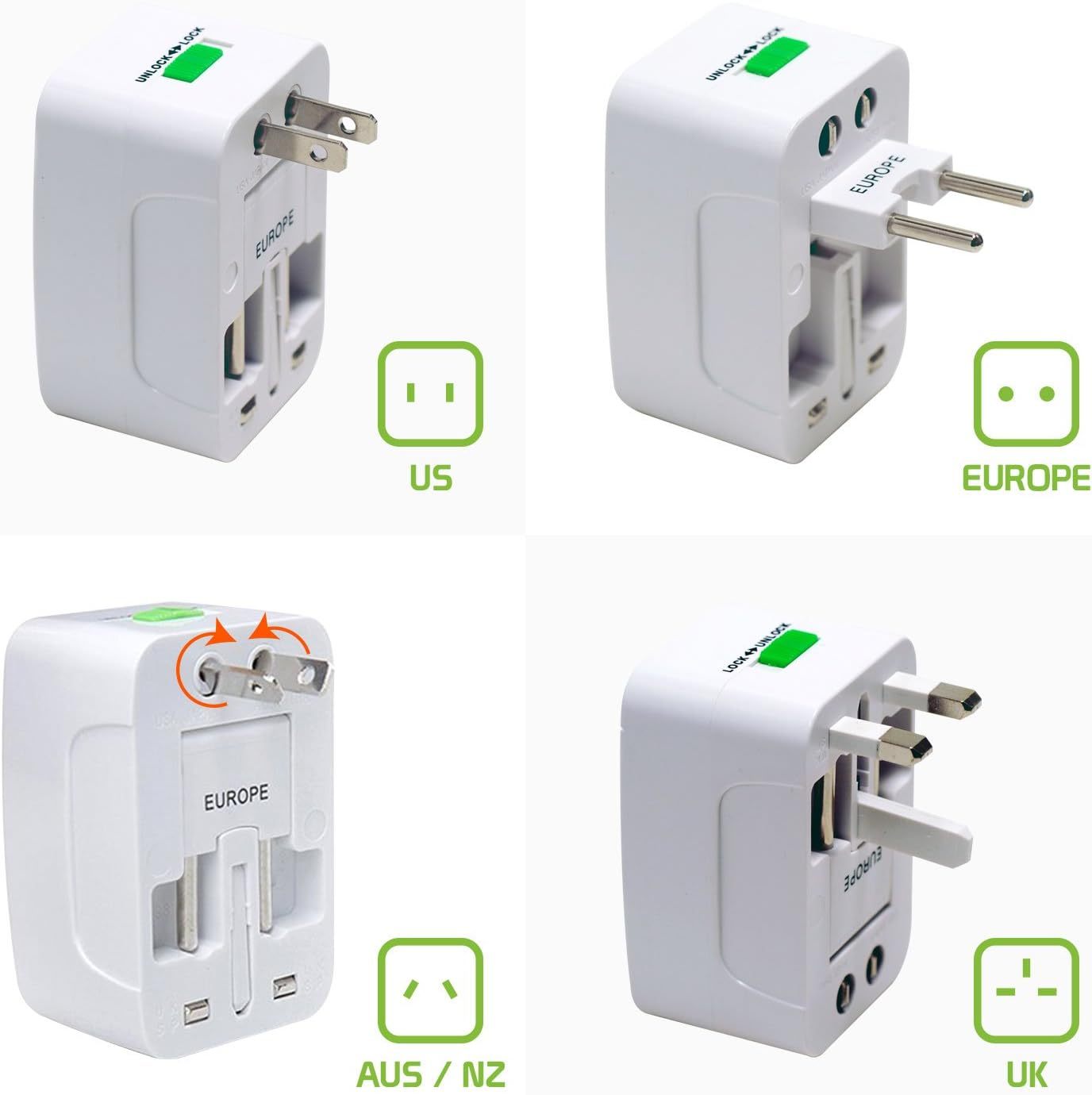 Universal Travel Converter Adapter