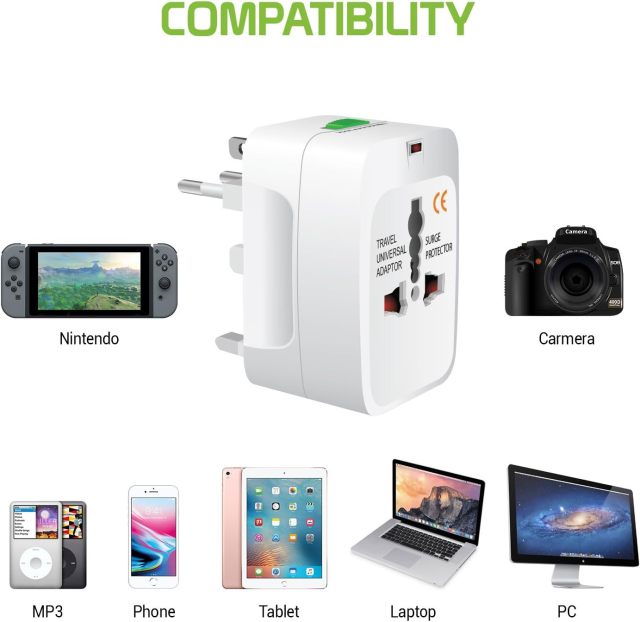Universal Travel Converter Adapter