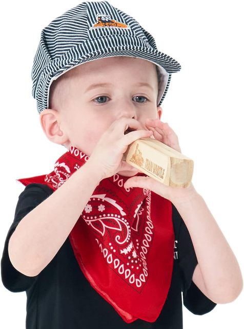 Wooden Train Whistle