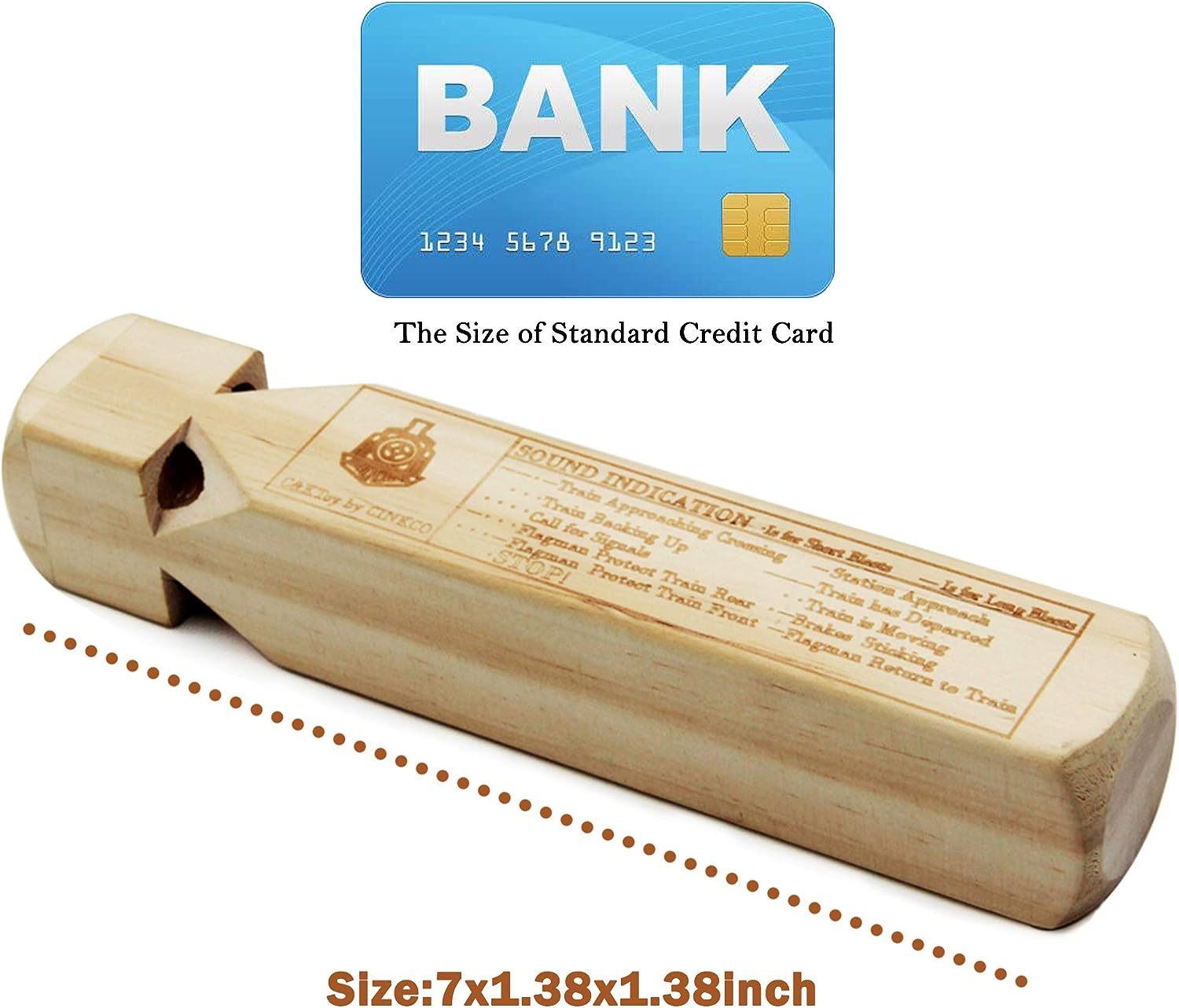 Wooden Train Whistle