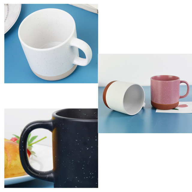 11 oz Cosmic Speckled Clay Coffee CeramicMugs