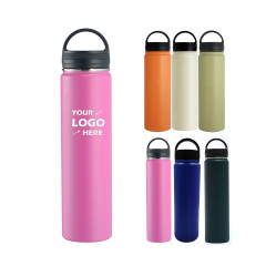 22 Oz Stainless Steel Sport Bottle