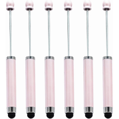 2 in 1 beadable ballpoint pen