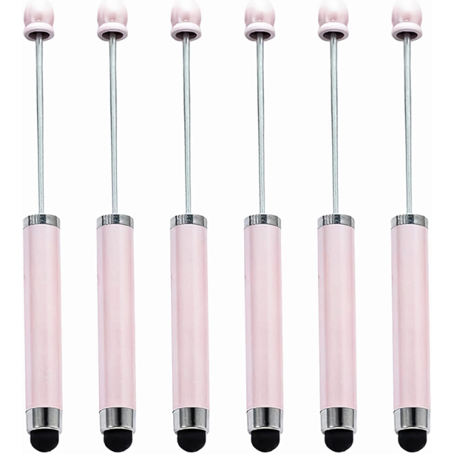 2 in 1 beadable ballpoint pen