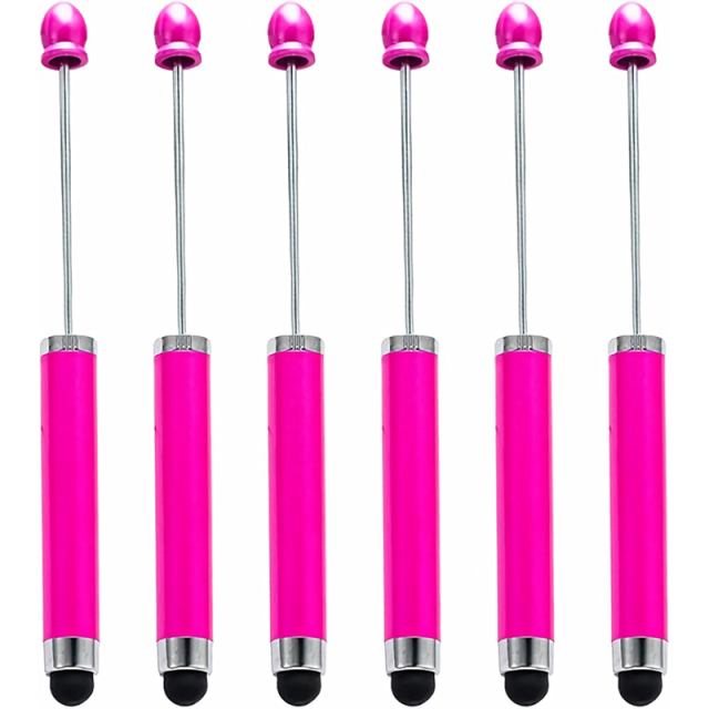 2 in 1 beadable ballpoint pen