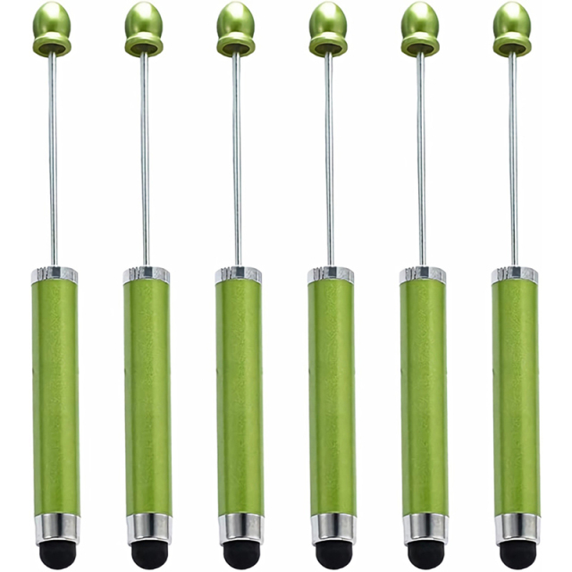 2 in 1 beadable ballpoint pen