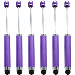 2 in 1 beadable ballpoint pen