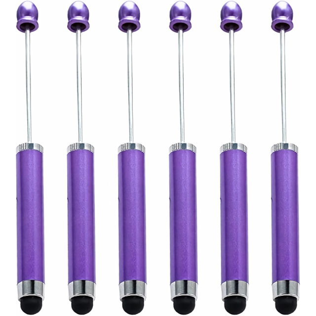 2 in 1 beadable ballpoint pen