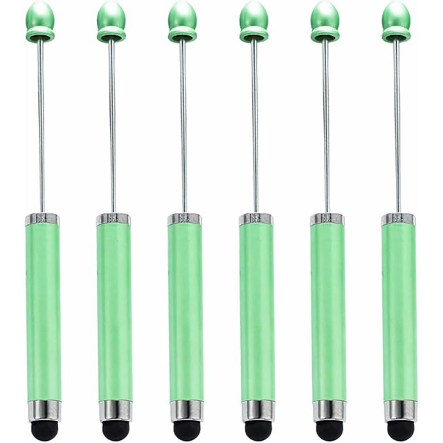 2 in 1 beadable ballpoint pen