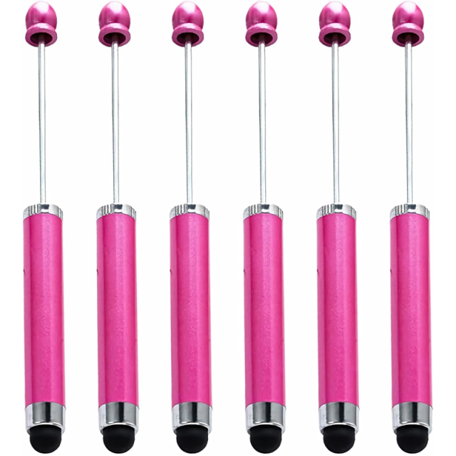 2 in 1 beadable ballpoint pen