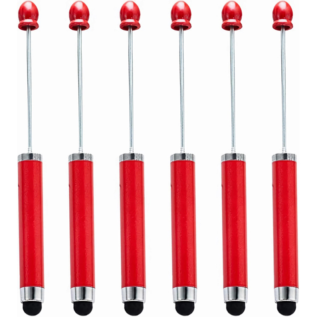 2 in 1 beadable ballpoint pen