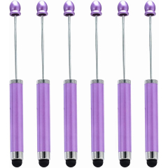 2 in 1 beadable ballpoint pen