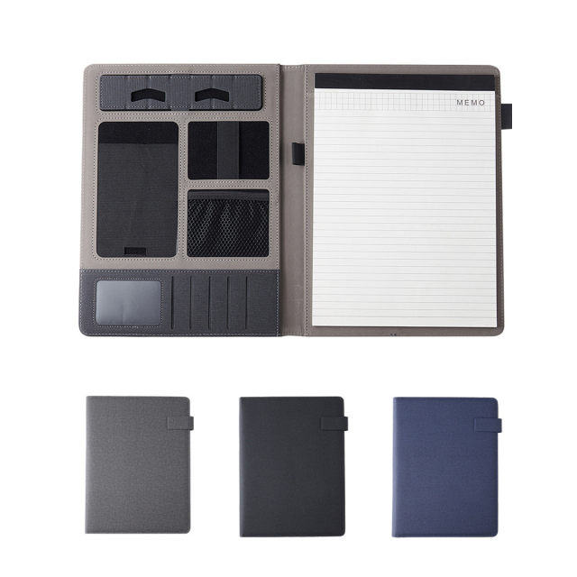 Notebook With Pen&Card Holder