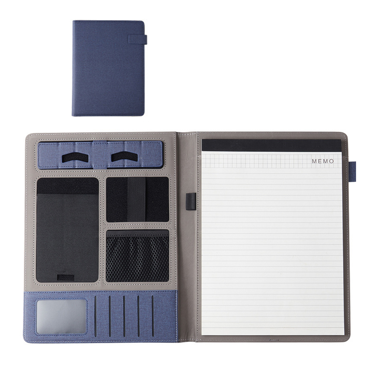 Notebook With Pen&Card Holder