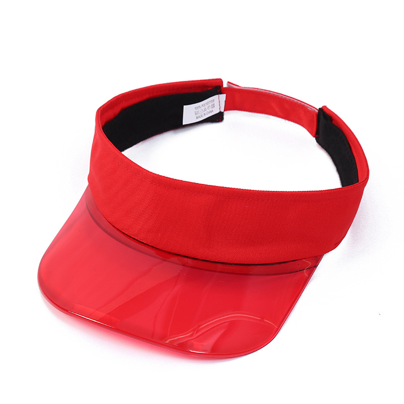 Clear Sun Visor Adjustable Golf Hats