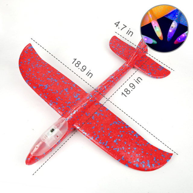 Large LED Throwing Airplane