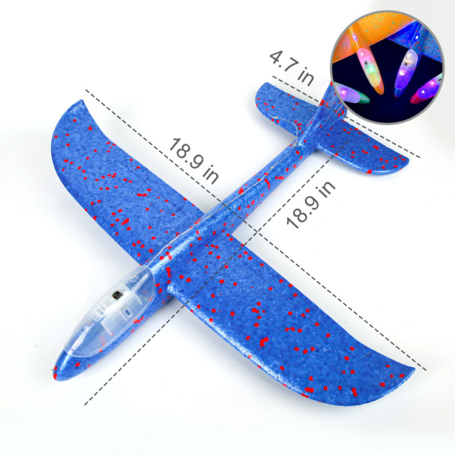 Large LED Throwing Airplane