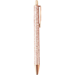 Metal Sequin Crystal Ballpoint Pen