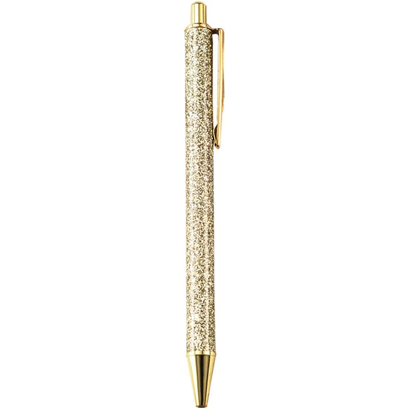 Metal Sequin Crystal Ballpoint Pen