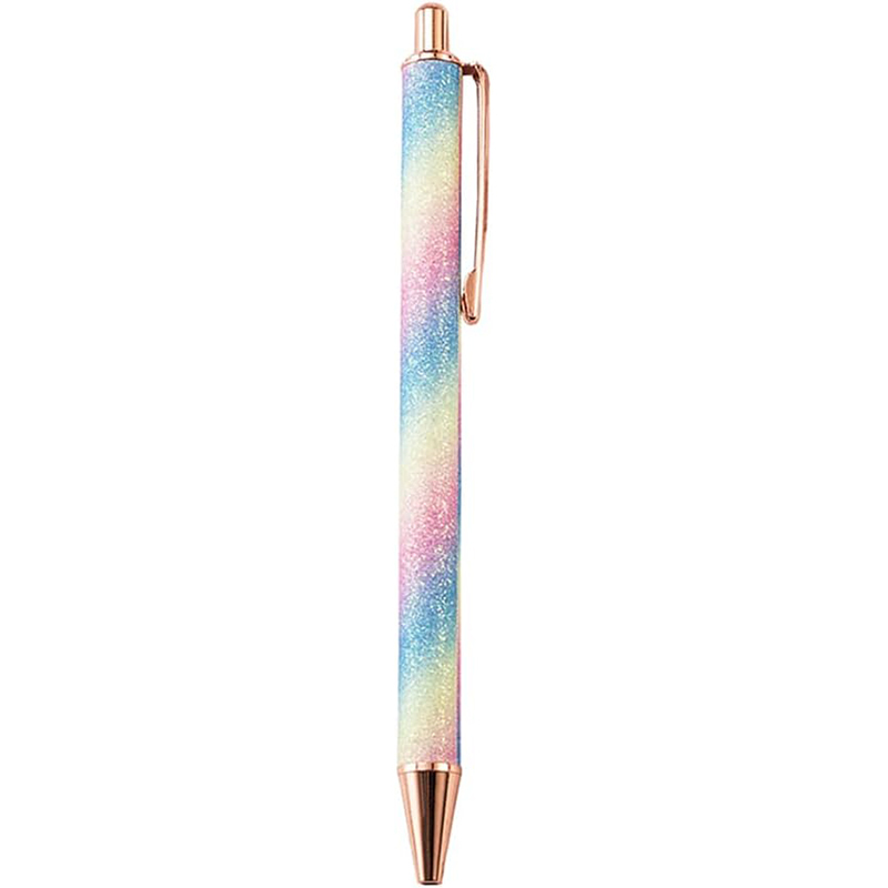 Metal Sequin Crystal Ballpoint Pen