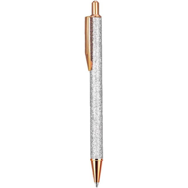 Metal Sequin Crystal Ballpoint Pen