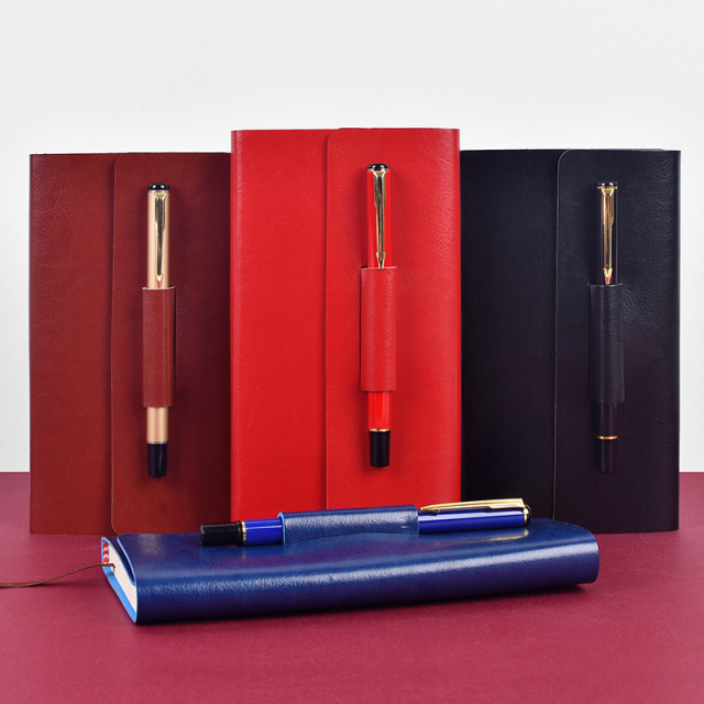 Notebook With Pen&Card Holder