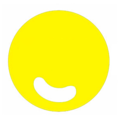 Plastic Round Handheld Fans