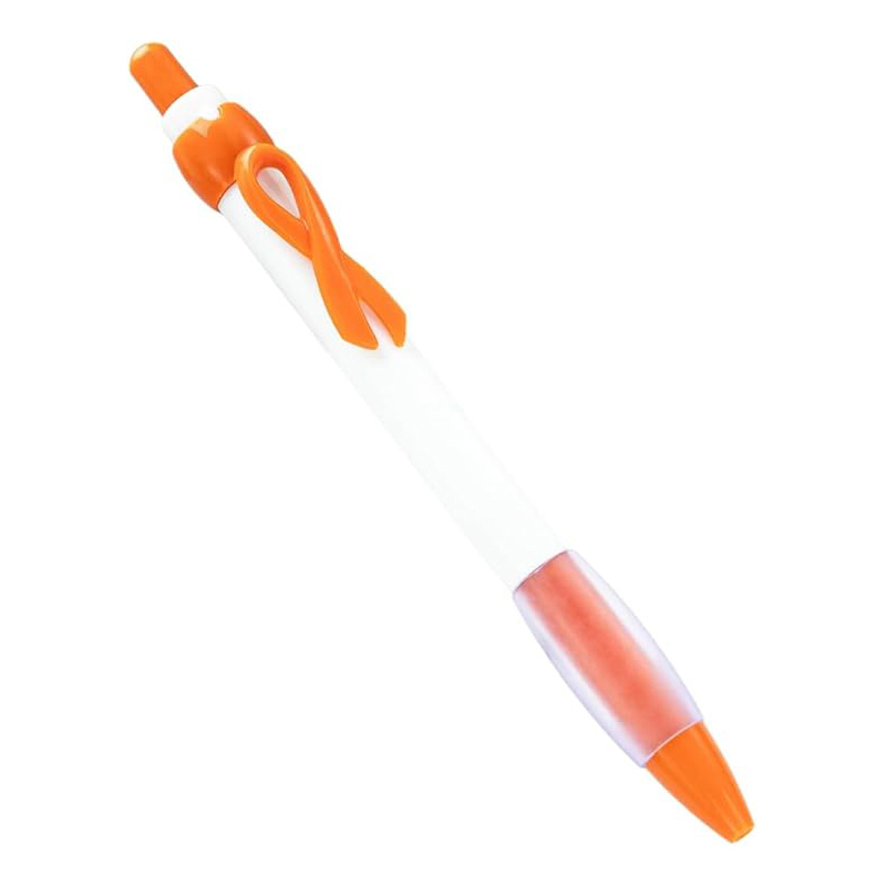 Retractable Ballpoint Pen With Pen Clip