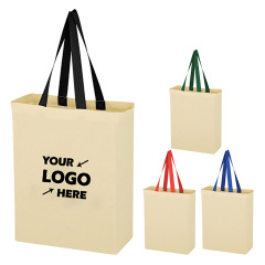 Reusable Canvas Grocery Tote Bag