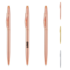 Electroplated Metal Ballpoint Pen