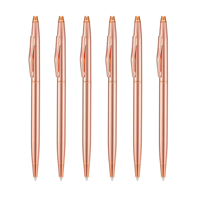 Electroplated Metal Ballpoint Pen