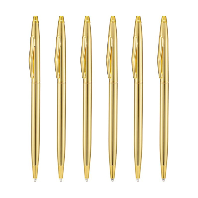 Electroplated Metal Ballpoint Pen