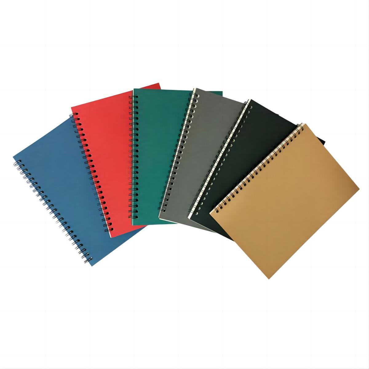 B6 Colored Paper Spiral Notebook