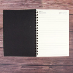 B6 Colored Paper Spiral Notebook