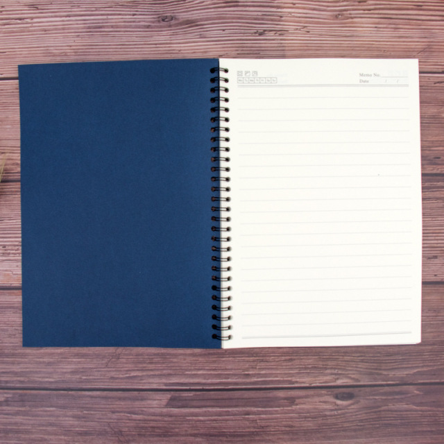 B6 Colored Paper Spiral Notebook