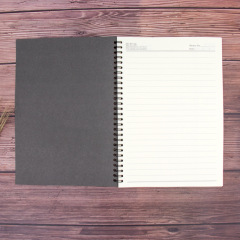 B6 Colored Paper Spiral Notebook