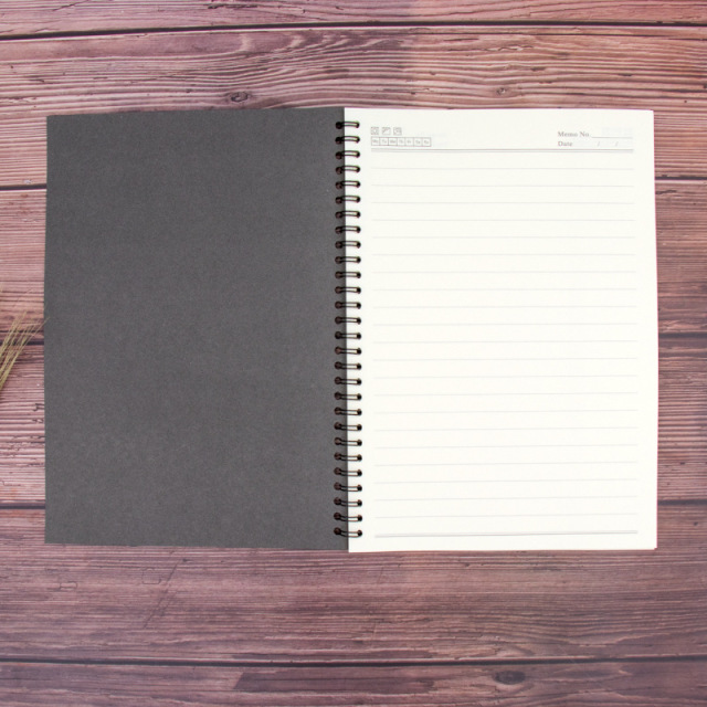 B6 Colored Paper Spiral Notebook