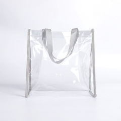 Zippered Clear Stadium Box Tote Bag