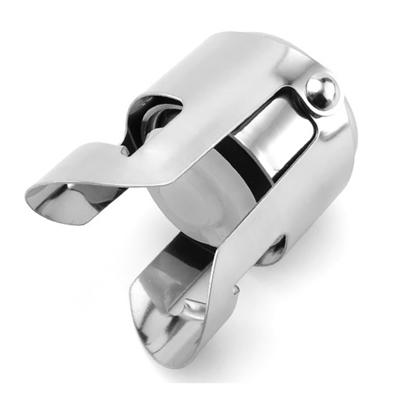 Stainless Champagne Vacuum Plug