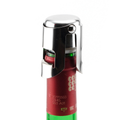 Stainless Champagne Vacuum Plug