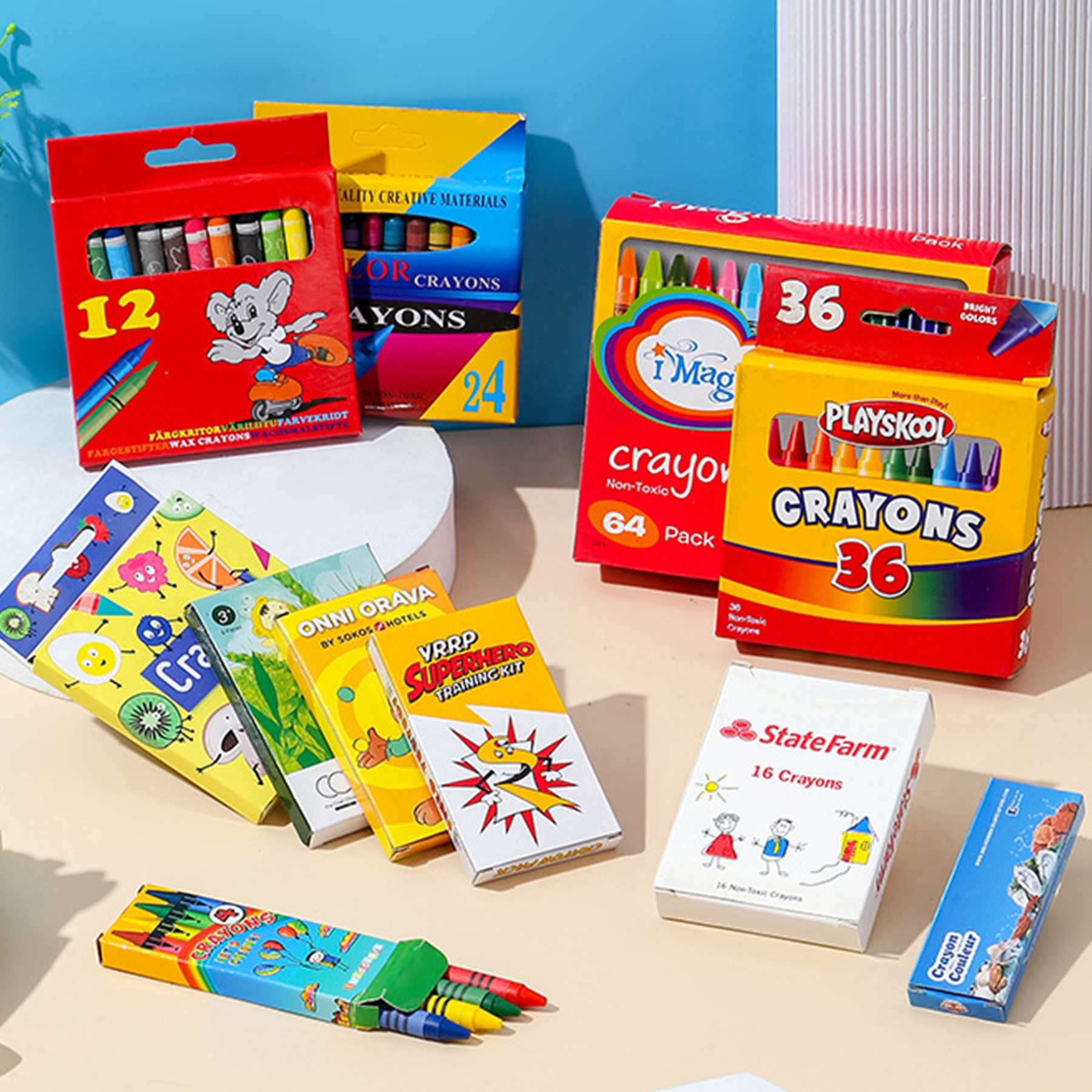 Custom Box 6-Piece Crayon Set