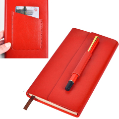 Notebook With Pen&Card Holder