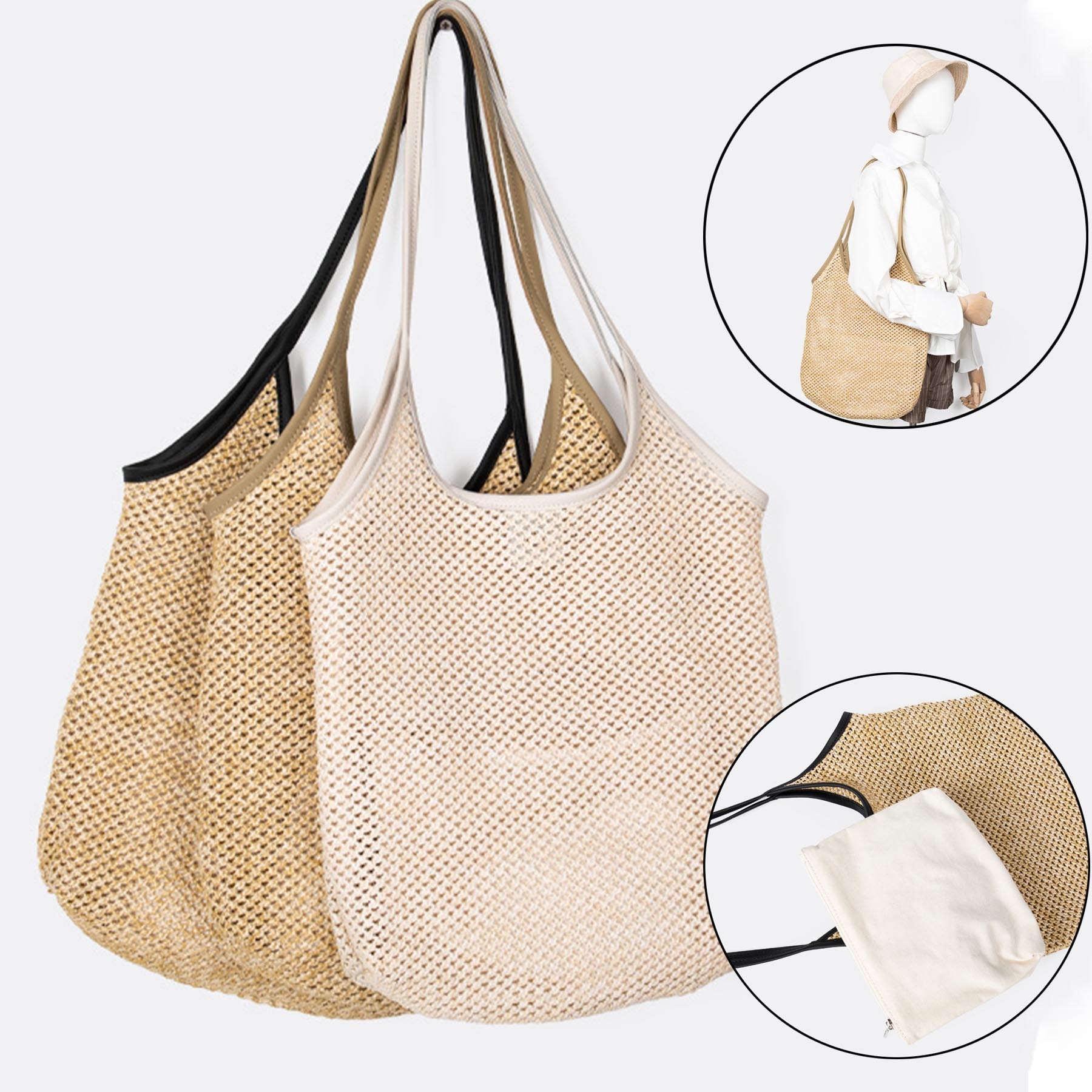 Summer Woven Handmade Handbag