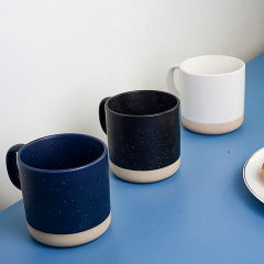 11 oz Cosmic Speckled Clay Coffee CeramicMugs