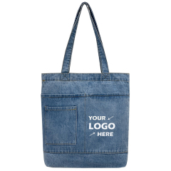 Denim Jean Tote Bag